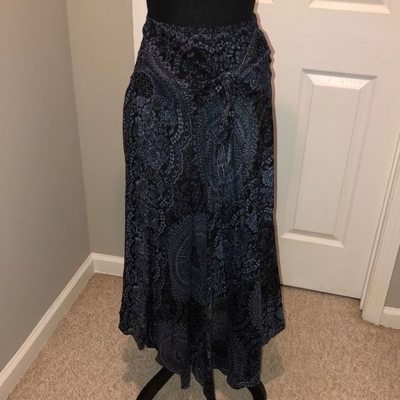 Bangkok Pants Dresses & Skirts - SKIRT…BANGKOK PANTS Long Skirts for Women Floral Print  • One size fits most
